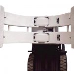 د موادو مینځلو تجهیزات 2ton TB لړیز رول pallet ټرک لارښود pallet stacker کاغذ رول کلیمپ فولډر