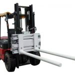 د سایډ شفینګ بار آرم کلیمپونه د فورک لیفټ سره